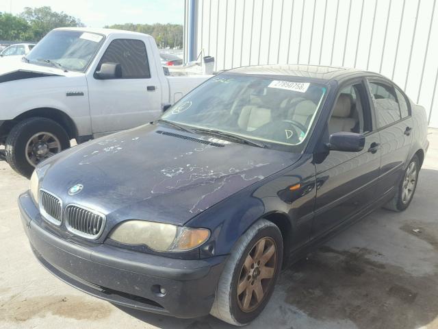 WBAEV33435KW18767 - 2005 BMW 325 I BLUE photo 2