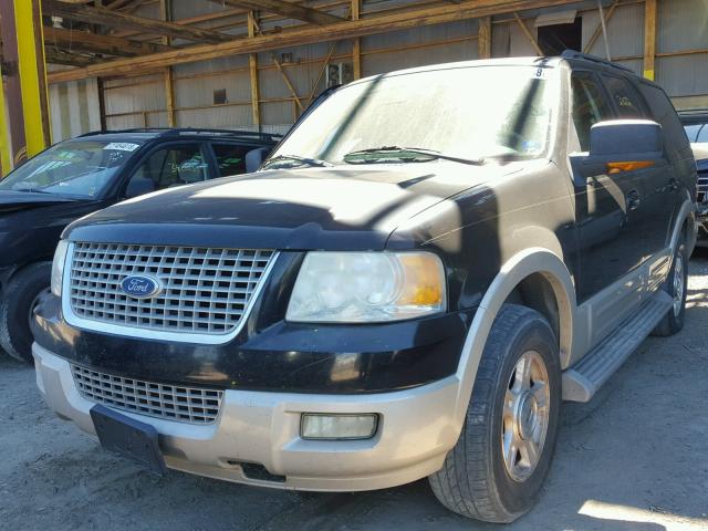 1FMPU17535LA30637 - 2005 FORD EXPEDITION BLACK photo 2