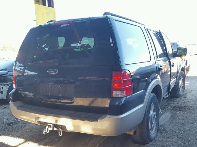 1FMPU17535LA30637 - 2005 FORD EXPEDITION BLACK photo 4