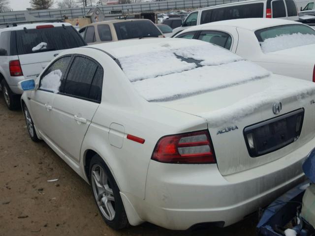 19UUA66248A019703 - 2008 ACURA TL WHITE photo 9