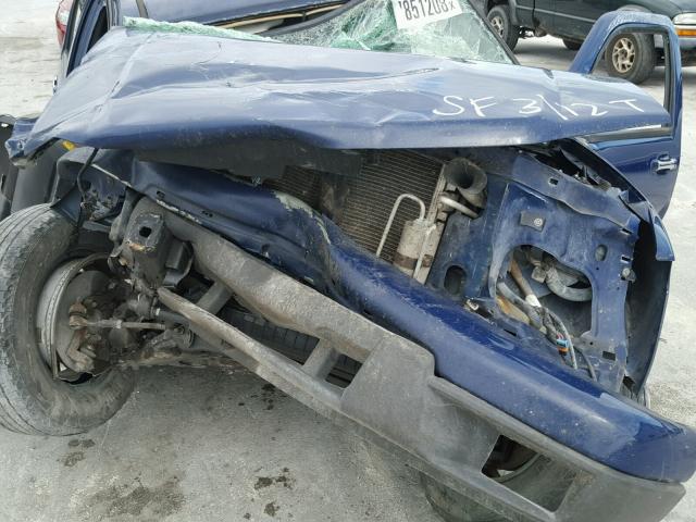 1GCDSCFE3C8103676 - 2012 CHEVROLET COLORADO L BLUE photo 7