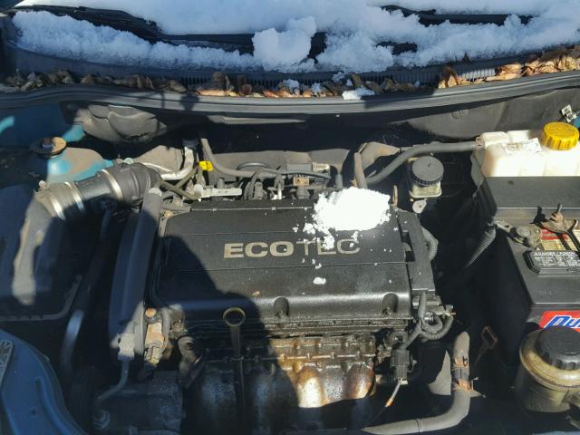 KL1TD66EX9B630480 - 2009 CHEVROLET AVEO LS TWO TONE photo 7