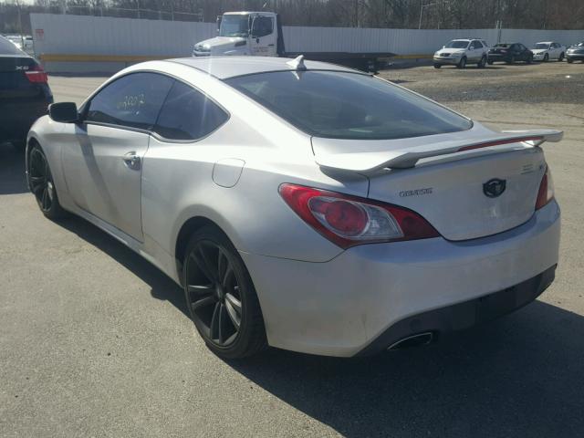 KMHHU6KH5CU066114 - 2012 HYUNDAI GENESIS CO SILVER photo 3