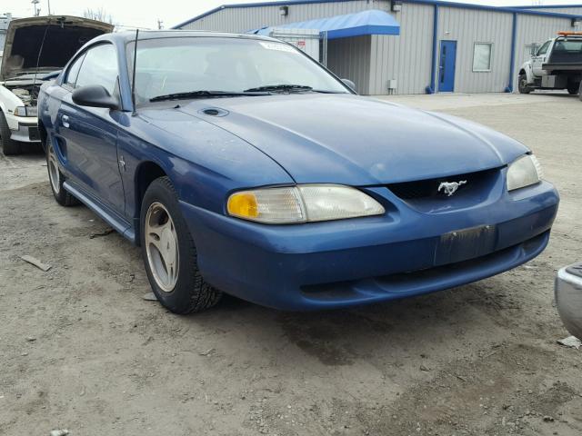 1FAFP4042WF196681 - 1998 FORD MUSTANG BLUE photo 1