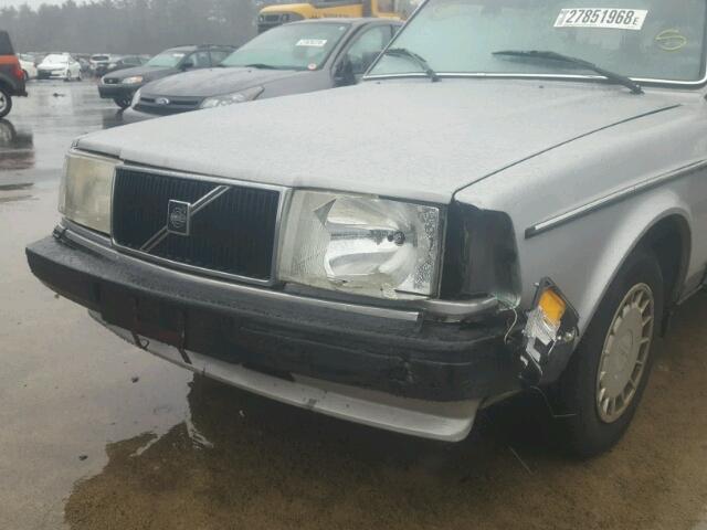 YV1AX8855K1831399 - 1989 VOLVO 245 DL SILVER photo 9