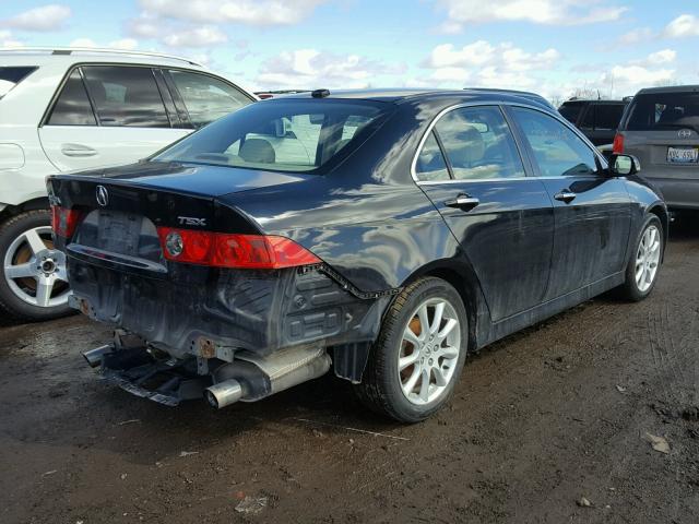 JH4CL96846C013412 - 2006 ACURA TSX BLACK photo 4