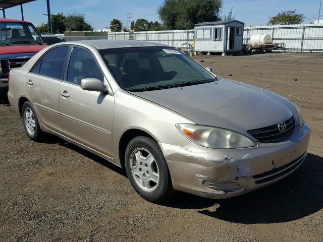 4T1BF32K43U048827 - 2003 TOYOTA CAMRY LE GOLD photo 1