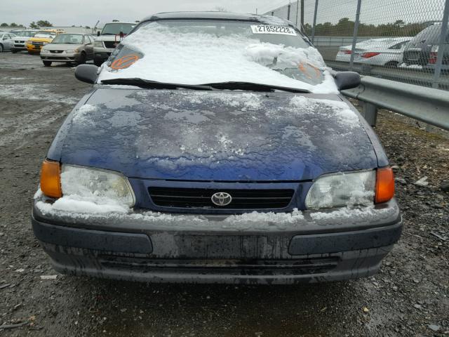 JT2AC52L4T0196263 - 1996 TOYOTA TERCEL STD BLUE photo 9