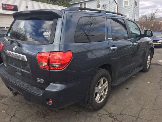 5TDBY68A38S008636 - 2008 TOYOTA SEQUOIA LI BLACK photo 4