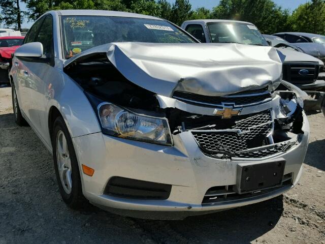 1G1PC5SBXE7322895 - 2014 CHEVROLET CRUZE LT GRAY photo 1