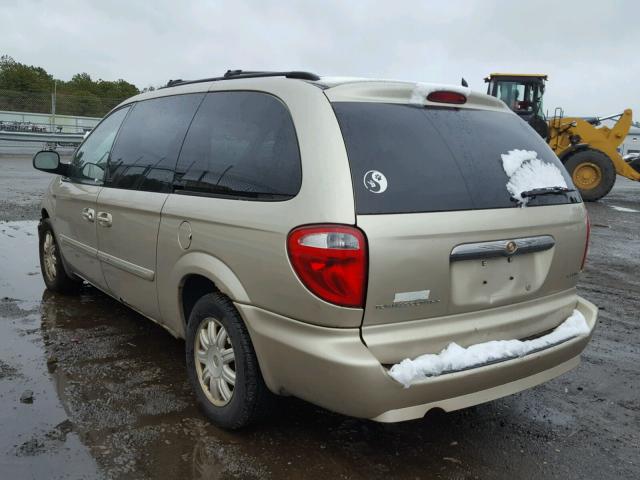 2A8GP54L67R258883 - 2007 CHRYSLER TOWN & COU TAN photo 3