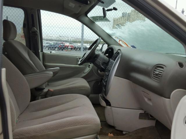 2A8GP54L67R258883 - 2007 CHRYSLER TOWN & COU TAN photo 5