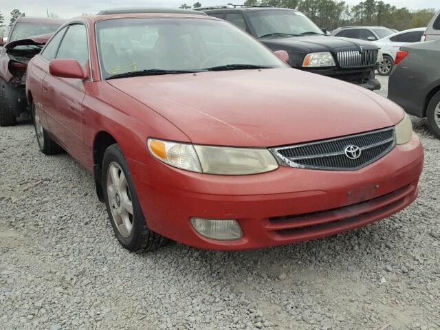 2T1CF22P31C531430 - 2001 TOYOTA CAMRY SOLA RED photo 1