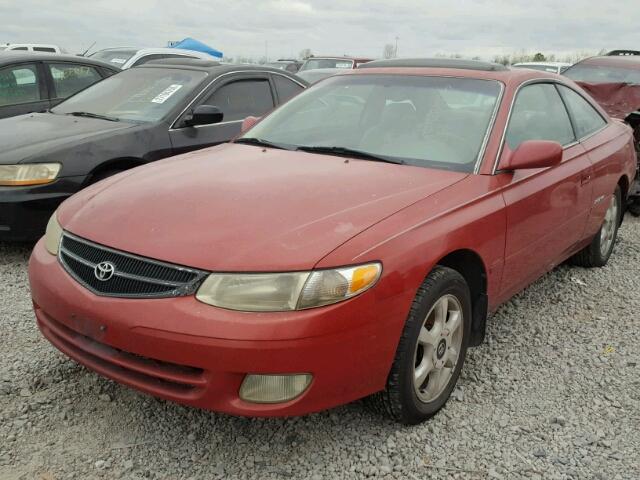 2T1CF22P31C531430 - 2001 TOYOTA CAMRY SOLA RED photo 2