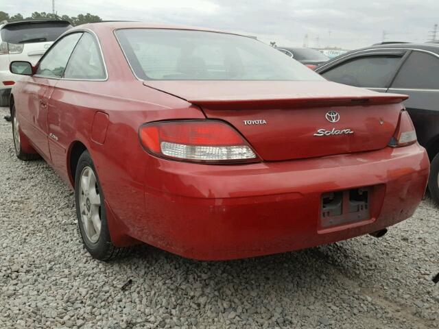 2T1CF22P31C531430 - 2001 TOYOTA CAMRY SOLA RED photo 3