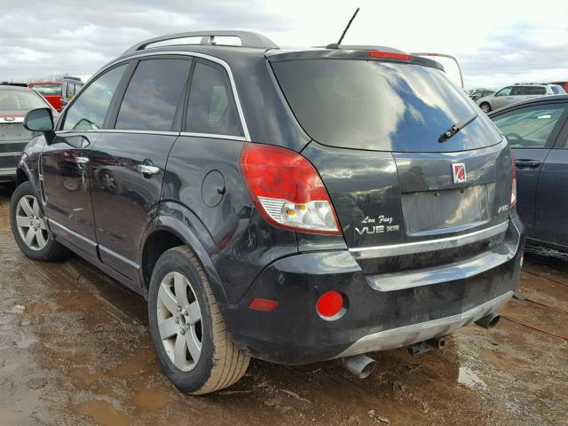 3GSDL63798S666786 - 2008 SATURN VUE XR BLACK photo 3