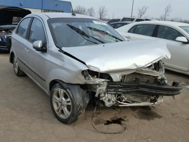 KL1TD5DE1BB138908 - 2011 CHEVROLET AVEO LS SILVER photo 1