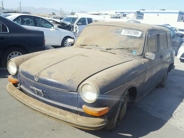 3602213864 - 1978 VOLKSWAGEN FASTBACK BLUE photo 2