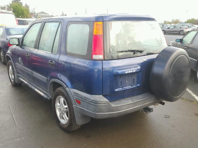 JHLRD1852VC049985 - 1997 HONDA CR-V LX BLUE photo 3