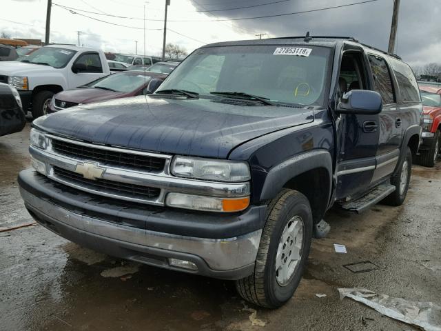 1GNEC16Z56J141472 - 2006 CHEVROLET SUBURBAN C BLUE photo 2