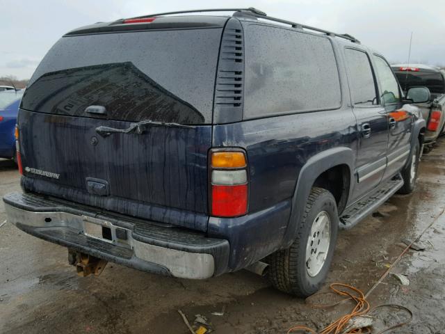 1GNEC16Z56J141472 - 2006 CHEVROLET SUBURBAN C BLUE photo 4