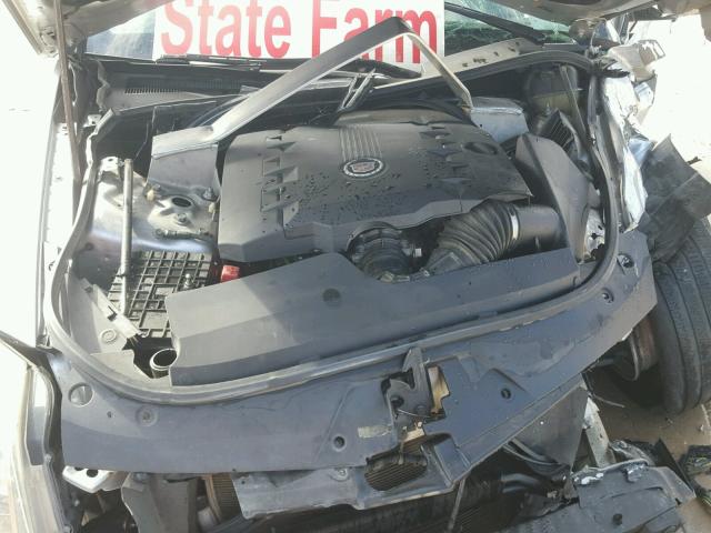 1G6DA5E59C0107796 - 2012 CADILLAC CTS SILVER photo 7