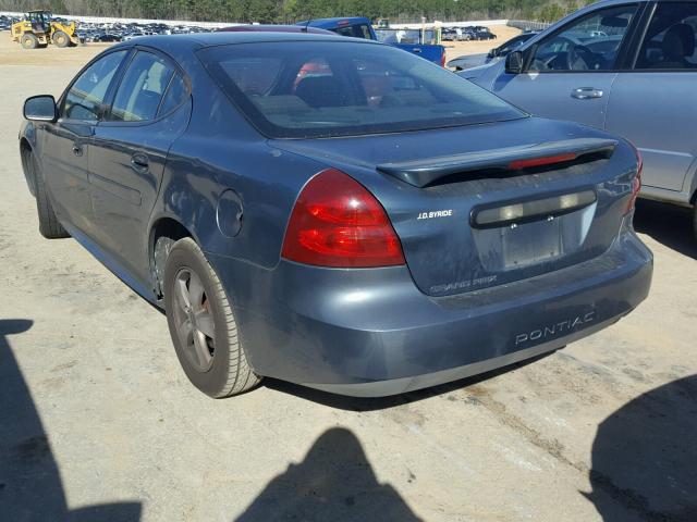 2G2WP552561114655 - 2006 PONTIAC GRAND PRIX Синій фото 3