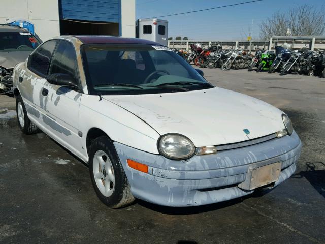 1B3ES27C2SD245553 - 1995 DODGE NEON WHITE photo 1