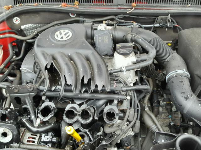 3VW2K7AJ9EM404810 - 2014 VOLKSWAGEN JETTA BASE 红色 照片 7