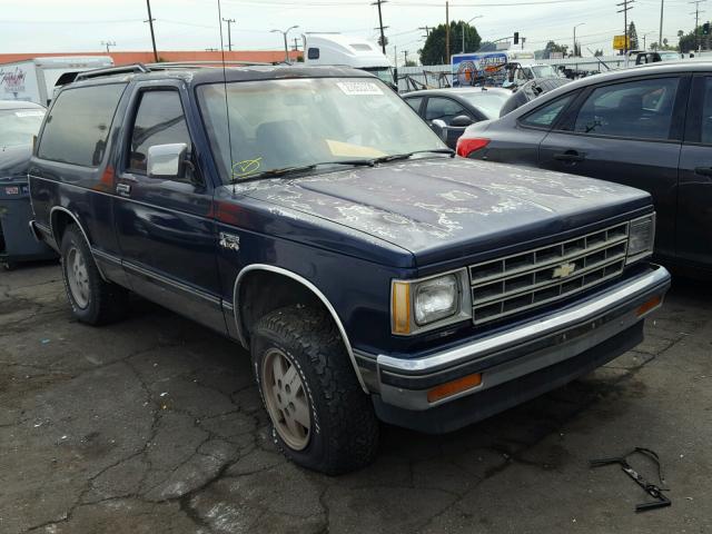 1G8CT18R7G8138301 - 1986 CHEVROLET BLAZER S10 BLUE photo 1