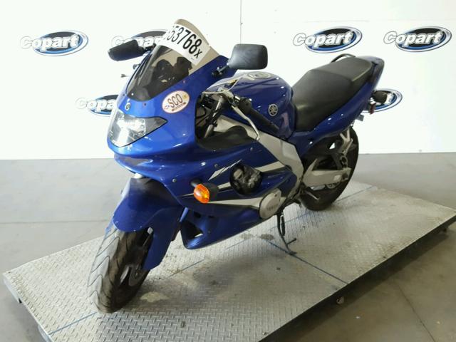 JYARJ10Y07A000337 - 2007 YAMAHA YZF600 R BLUE photo 2