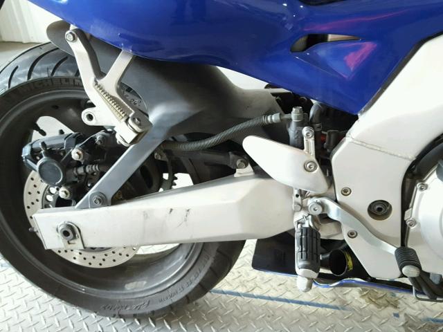 JYARJ10Y07A000337 - 2007 YAMAHA YZF600 R BLUE photo 9