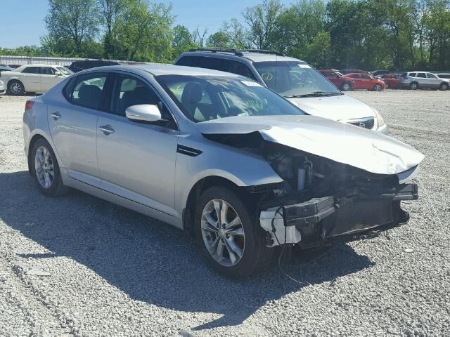 5XXGN4A7XDG112621 - 2013 KIA OPTIMA EX SILVER photo 1