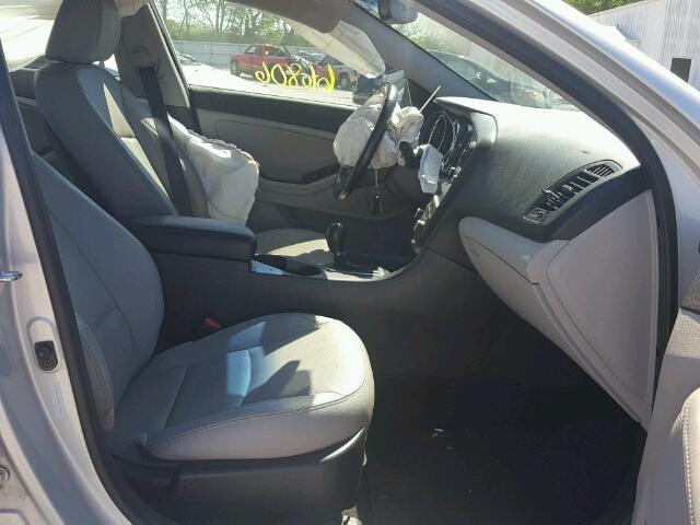 5XXGN4A7XDG112621 - 2013 KIA OPTIMA EX SILVER photo 5