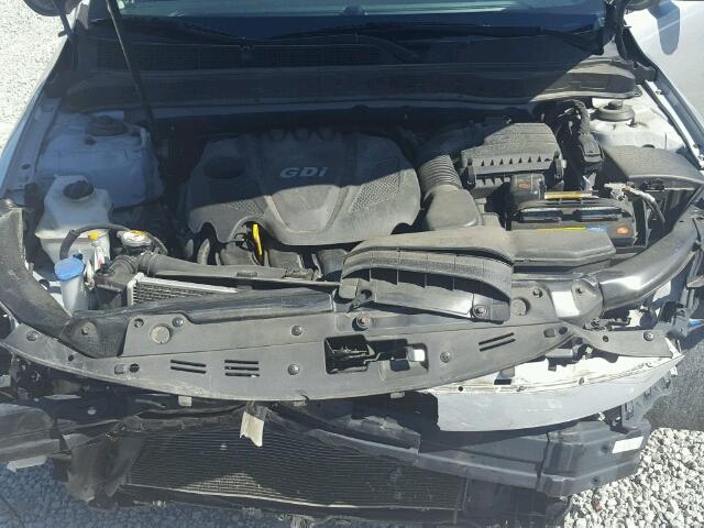 5XXGN4A7XDG112621 - 2013 KIA OPTIMA EX SILVER photo 7