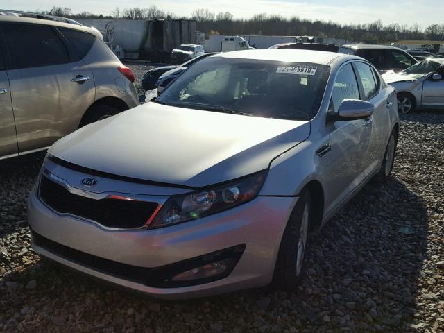 5XXGN4A74CG055606 - 2012 KIA OPTIMA EX SILVER photo 2