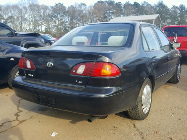 1NXBR18E1WZ118320 - 1998 TOYOTA COROLLA VE BLACK photo 4