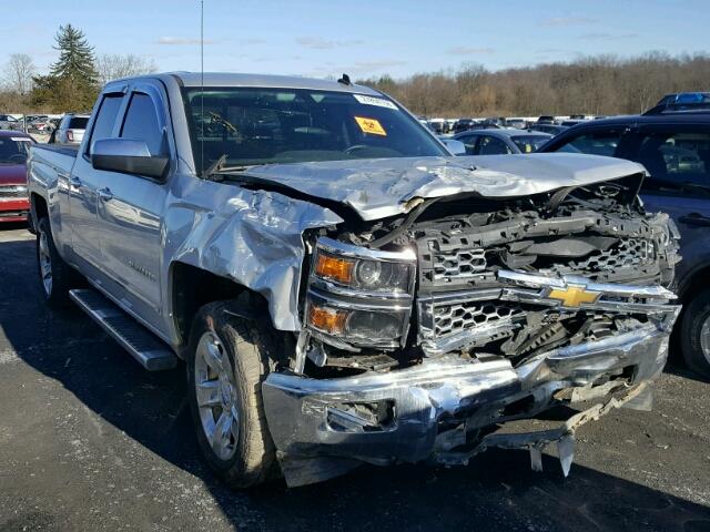 1GCVKSEC1EZ406080 - 2014 CHEVROLET SILVERADO SILVER photo 1