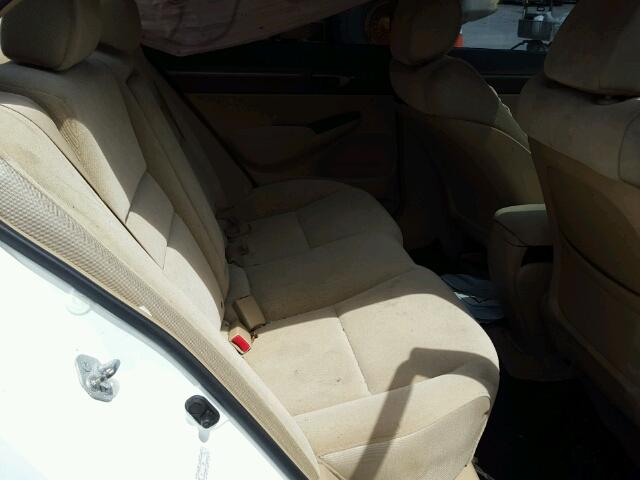 1HGFA16897L099096 - 2007 HONDA CIVIC EX თეთრი ფოტო 6