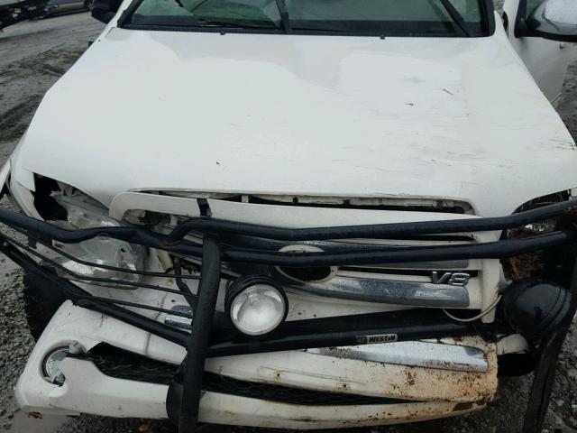 5TBDT44106S540353 - 2006 TOYOTA TUNDRA DOU WHITE photo 7