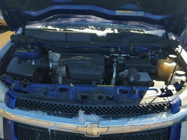 2CNDL73F256099349 - 2005 CHEVROLET EQUINOX LT BLUE photo 7