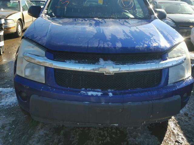 2CNDL73F256099349 - 2005 CHEVROLET EQUINOX LT BLUE photo 9