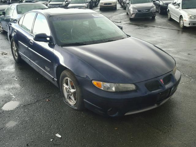 1G2WR5211YF173879 - 2000 PONTIAC GRAND PRIX BLUE photo 1