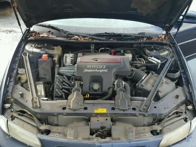 1G2WR5211YF173879 - 2000 PONTIAC GRAND PRIX BLUE photo 7
