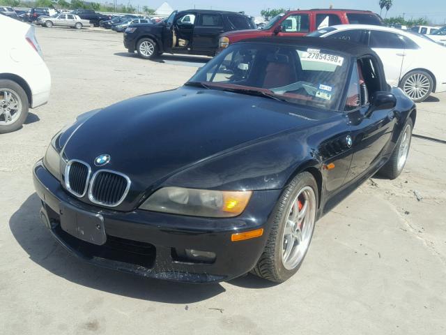 4USCJ3330WLC15982 - 1998 BMW Z3 2.8 BLACK photo 2