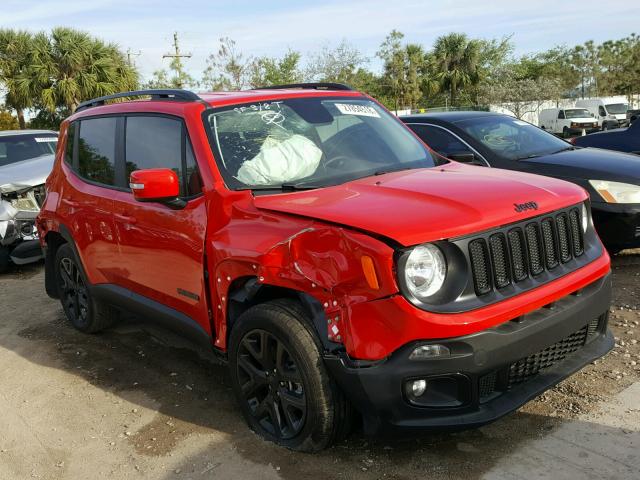 ZACCJABB9HPG33830 - 2017 JEEP RENEGADE L RED photo 1