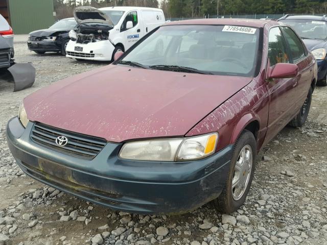 JT2BF22K8V0021955 - 1997 TOYOTA CAMRY LE MAROON photo 2