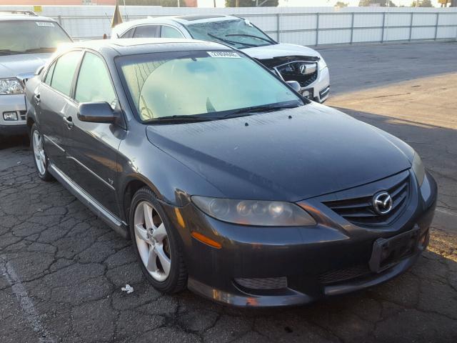 1YVHP84D045N49811 - 2004 MAZDA 6 S CHARCOAL photo 1