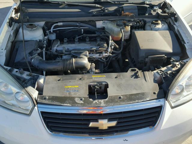 1G1ZS58F18F100777 - 2008 CHEVROLET MALIBU LS WHITE photo 7