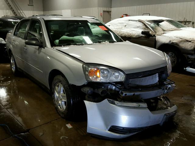 1G1ZT54835F132033 - 2005 CHEVROLET MALIBU LS ნაცრისფერი ფოტო 1